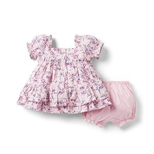 Janie & Jack dress and bloomers